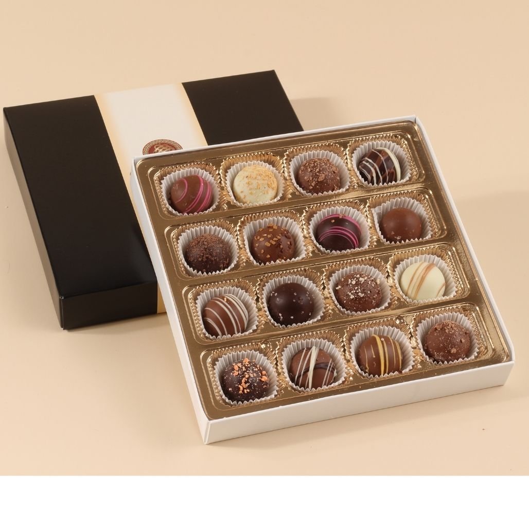 Assorted Truffles – 7 oz (16 Pieces) - Anaheim Hills Florist