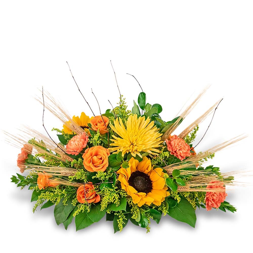 Abundant Wheat Centerpiece - Anaheim Hills Florist