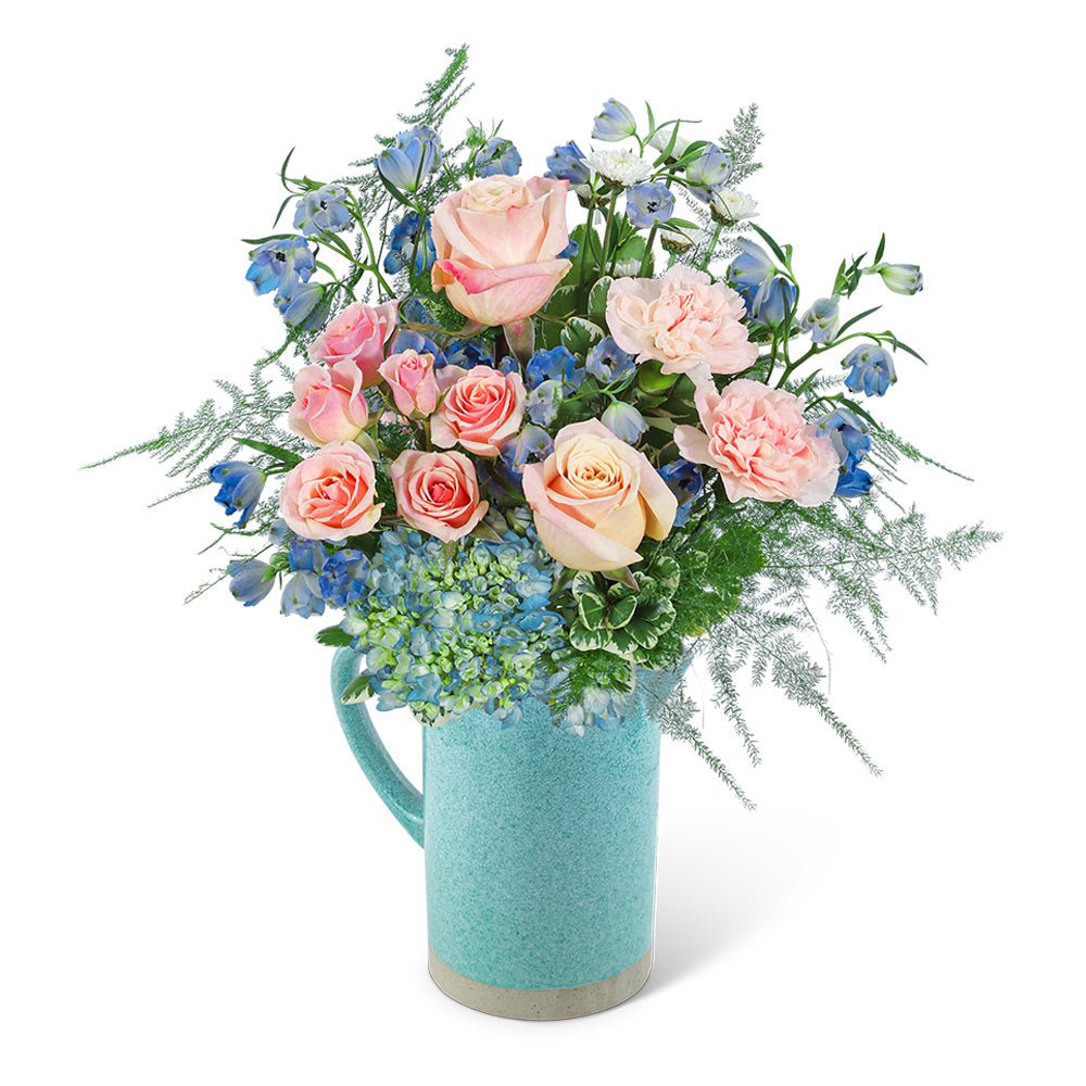 Blushing Beauty Keepsake Pitcher - Anaheim Hills Florist