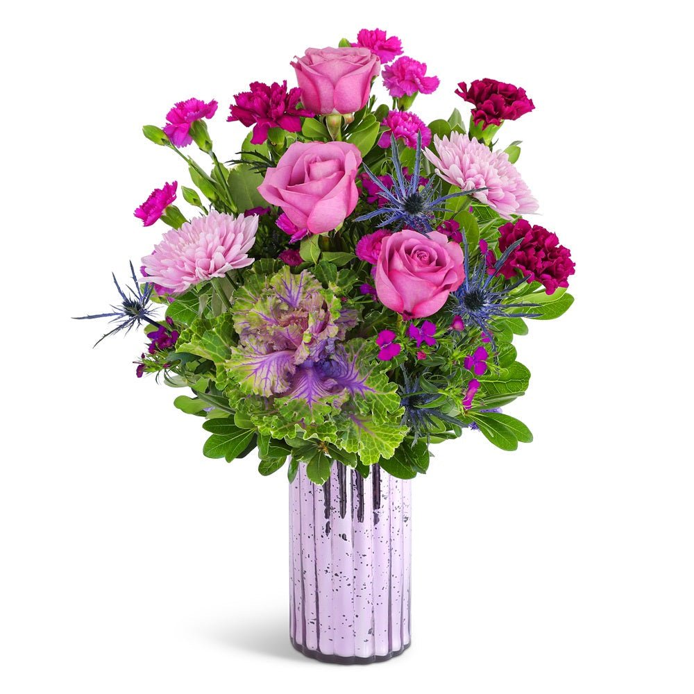 Sparkling Amethyst Elegance - Anaheim Hills Florist