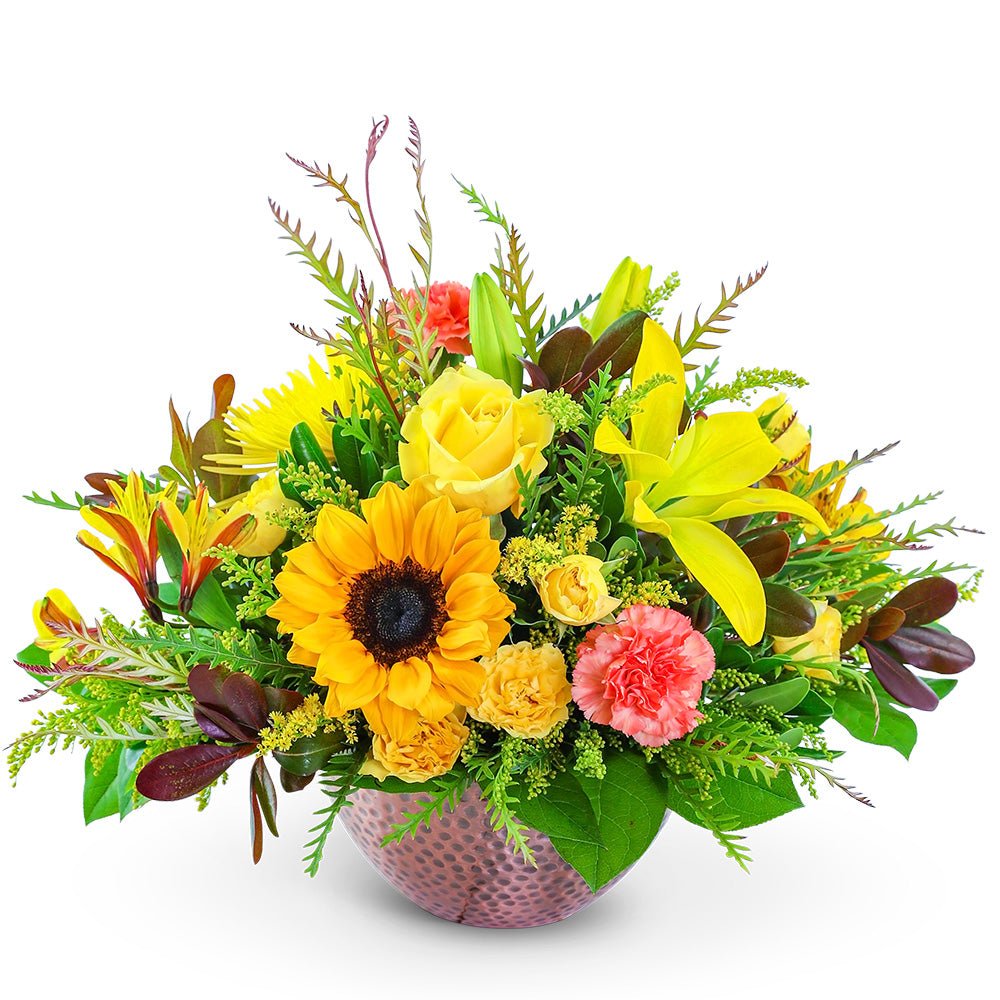 Classic Copper Centerpiece - Anaheim Hills Florist