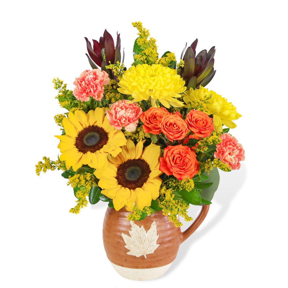 Blooming Pitcher of Sunbeams - Anaheim Hills Florist