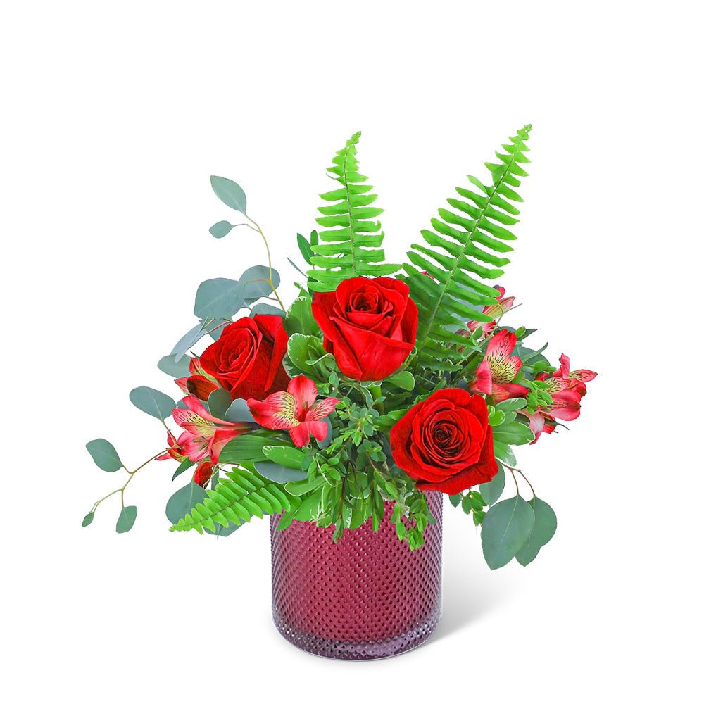 Scarlet Treasure Bouquet - Anaheim Hills Florist