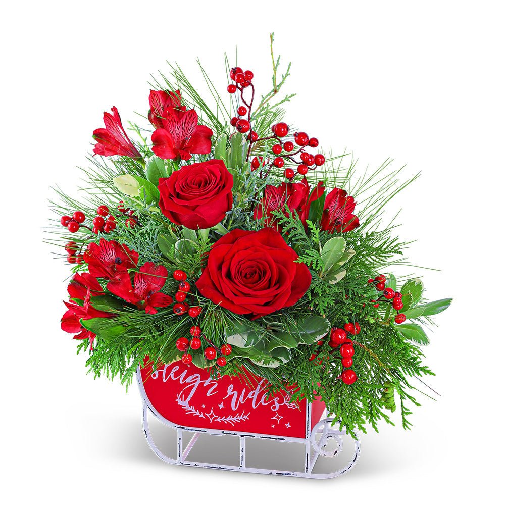 Merry Little Sleigh Ride - Anaheim Hills Florist