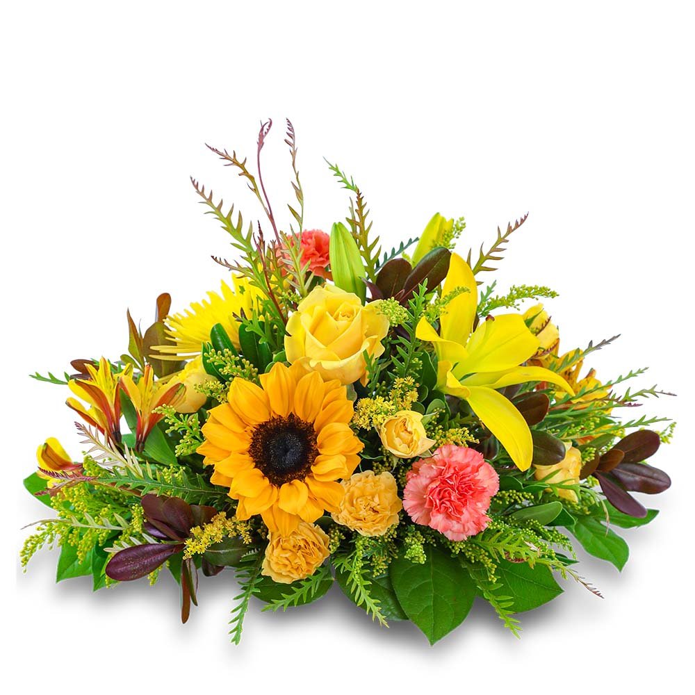 Sun - Kissed Centerpiece - Anaheim Hills Florist