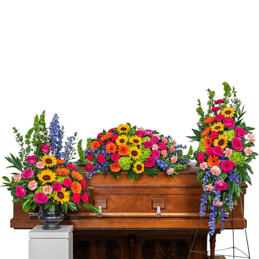 Forever Blooming Bright Trio - Anaheim Hills Florist