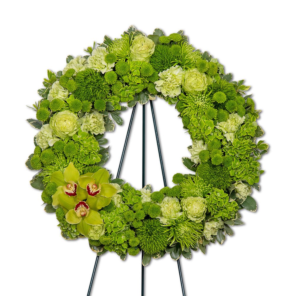 Tranquil Oasis Wreath - Anaheim Hills Florist