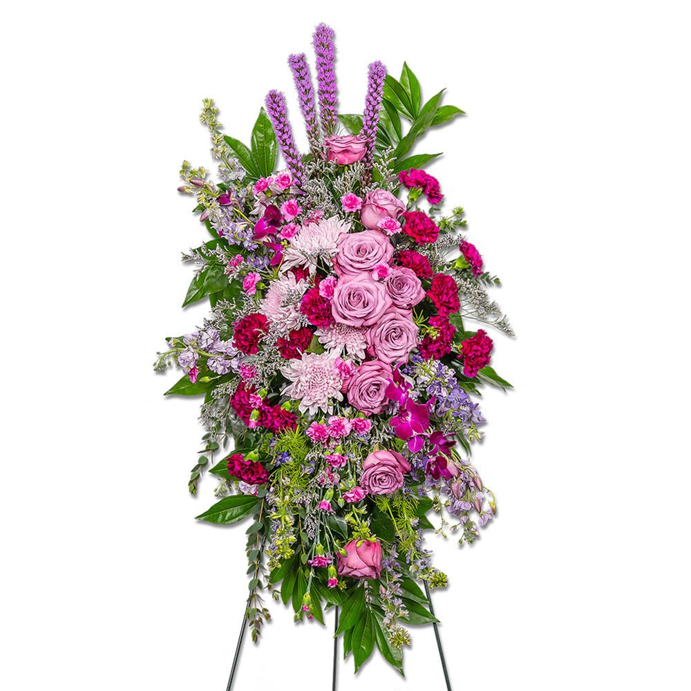 Eternal Embrace Standing Spray - Anaheim Hills Florist