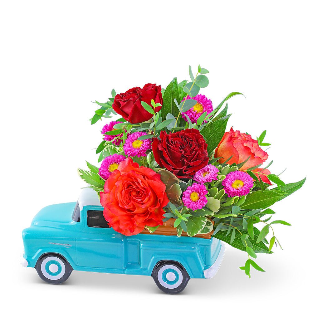 Flamenco Chevy Pickup - Anaheim Hills Florist