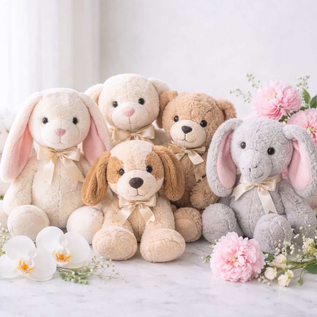Premium Plush Stuffed Animal Gift Add - On for Flower Delivery - Anaheim Hills Florist