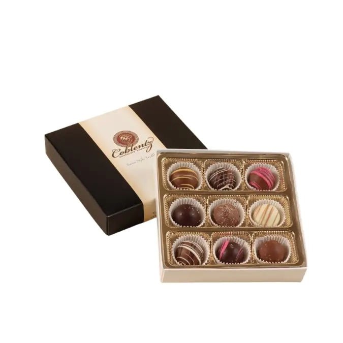Deluxe Assortment Chocolates Gift Box – Gourmet Truffles & Assorted Chocolates (4oz, 8oz) - Anaheim Hills Florist