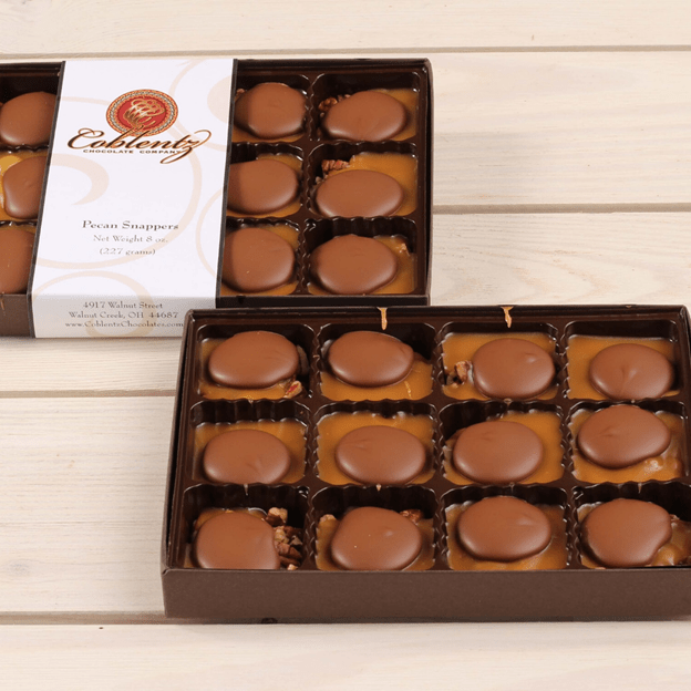 8 oz Pecan Snappers – Milk Chocolate - Anaheim Hills Florist