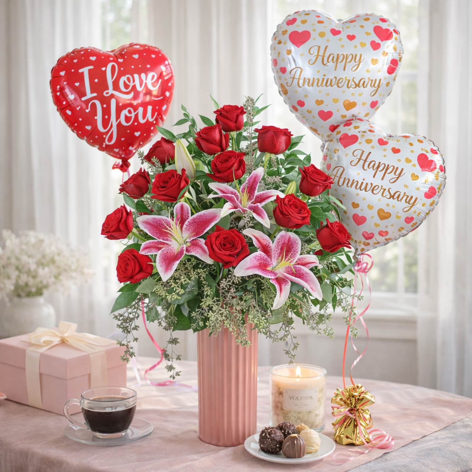 Helium Balloons – Single, Trio & 5 Balloon Bundle for Any Occasion - Anaheim Hills Florist