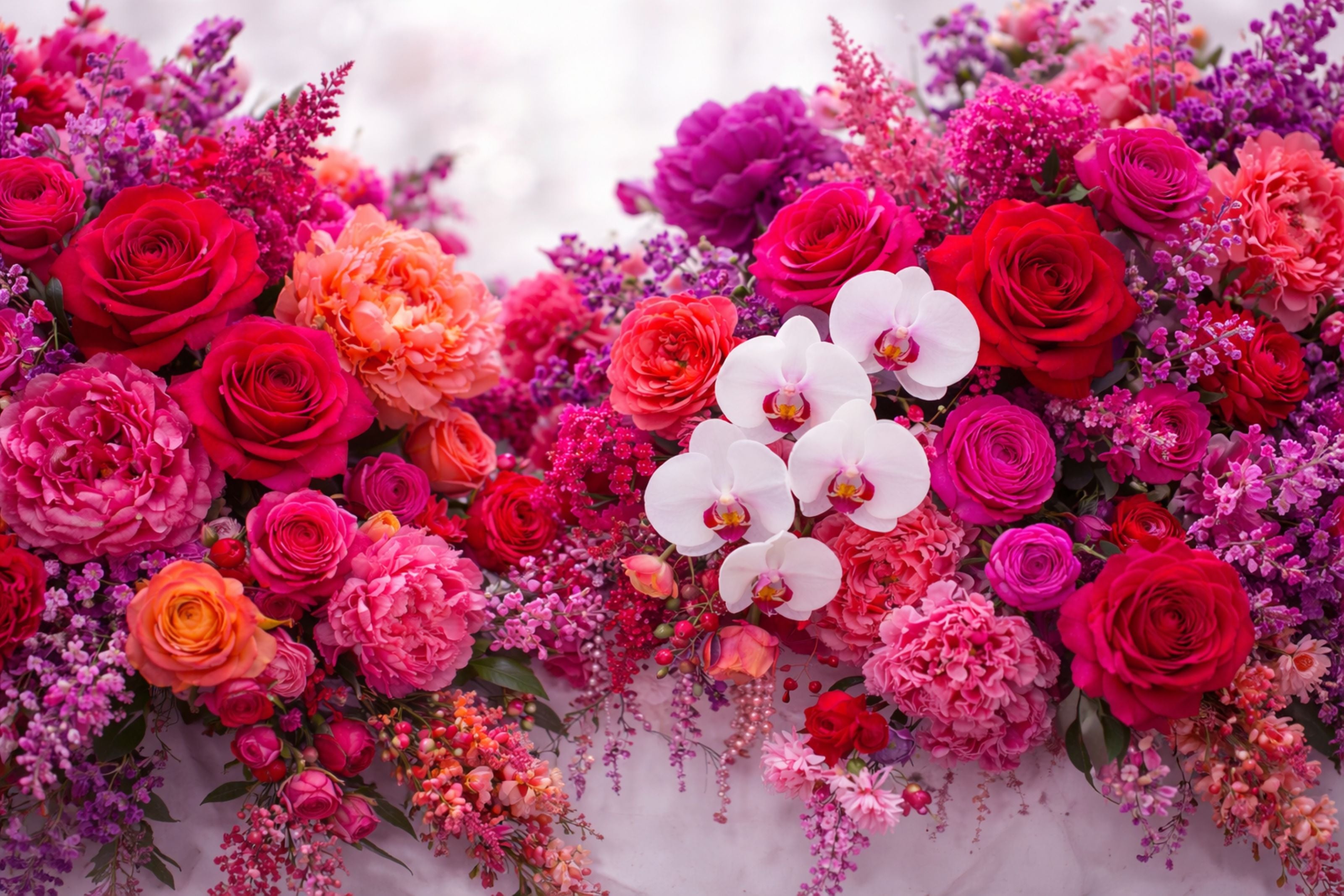 Elegant luxury flower arrangement designed by Anaheim Hills Florist, serving Anaheim Hills and Orange County.