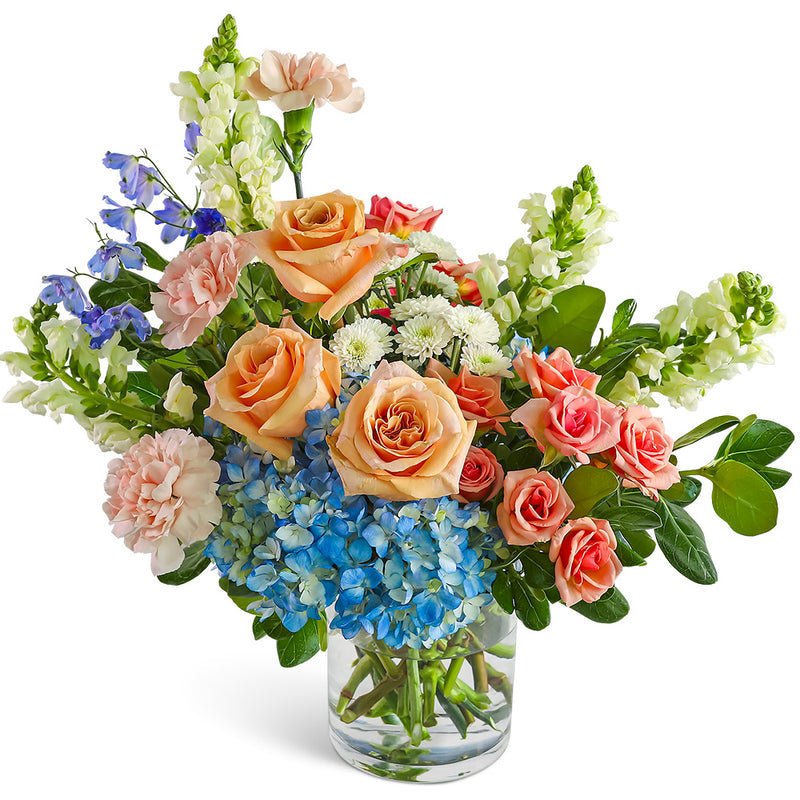 Breezy Peach Sky - Anaheim Hills Florist