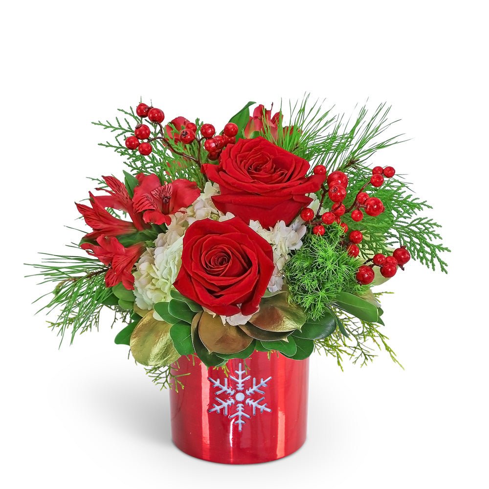 Snowy Wintertide - Anaheim Hills Florist