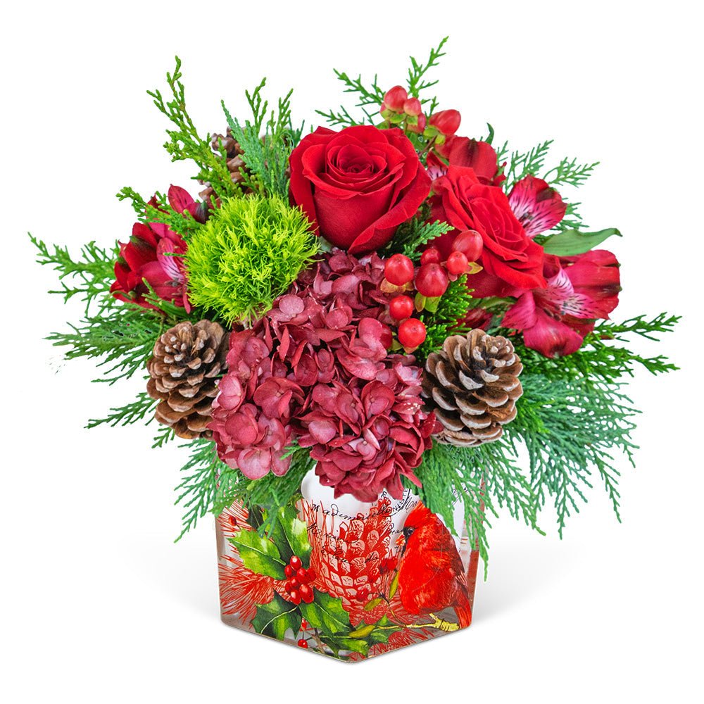 Cranberry Forest Cardinal - Anaheim Hills Florist