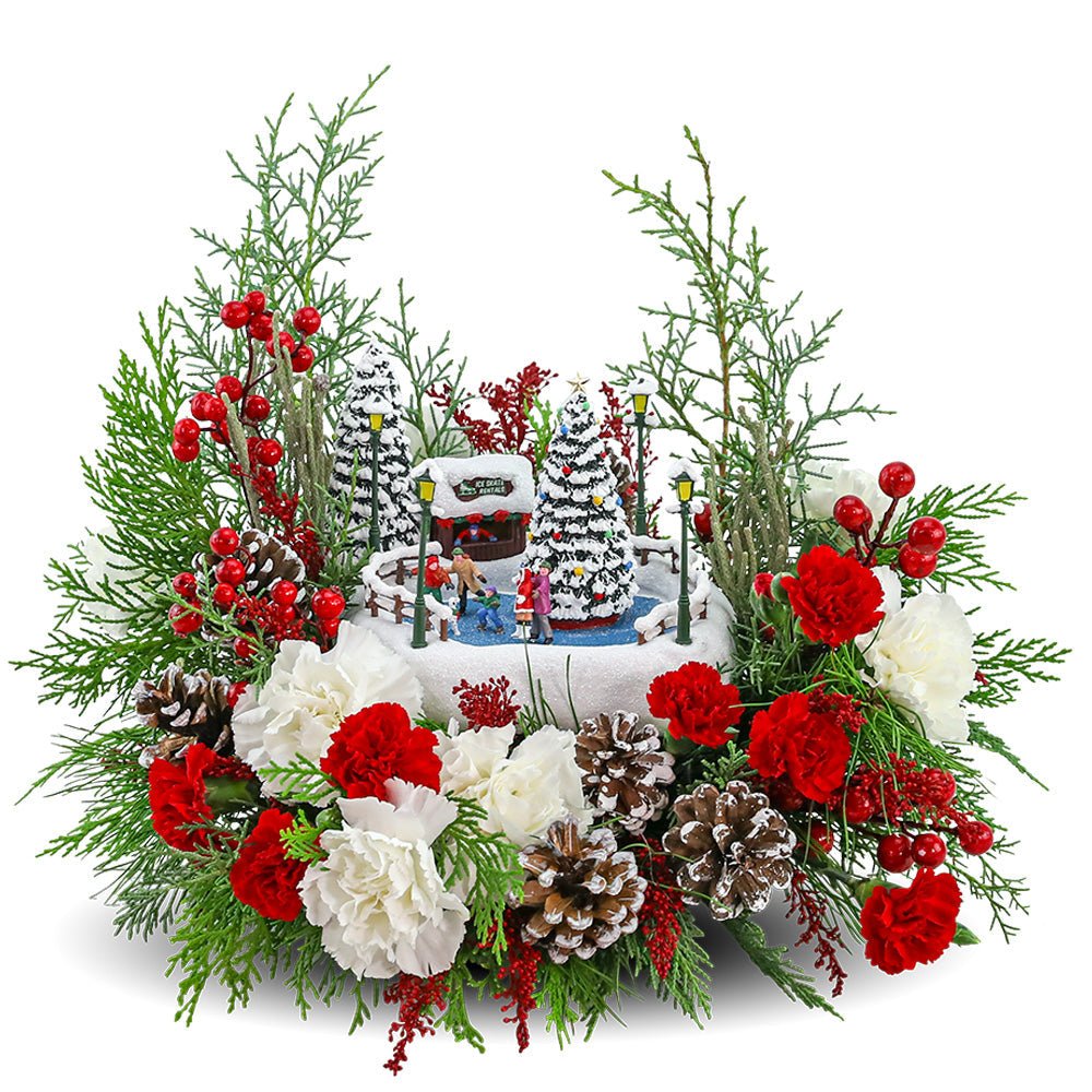 Icy Wonderland Kinkade Keepsake - Anaheim Hills Florist