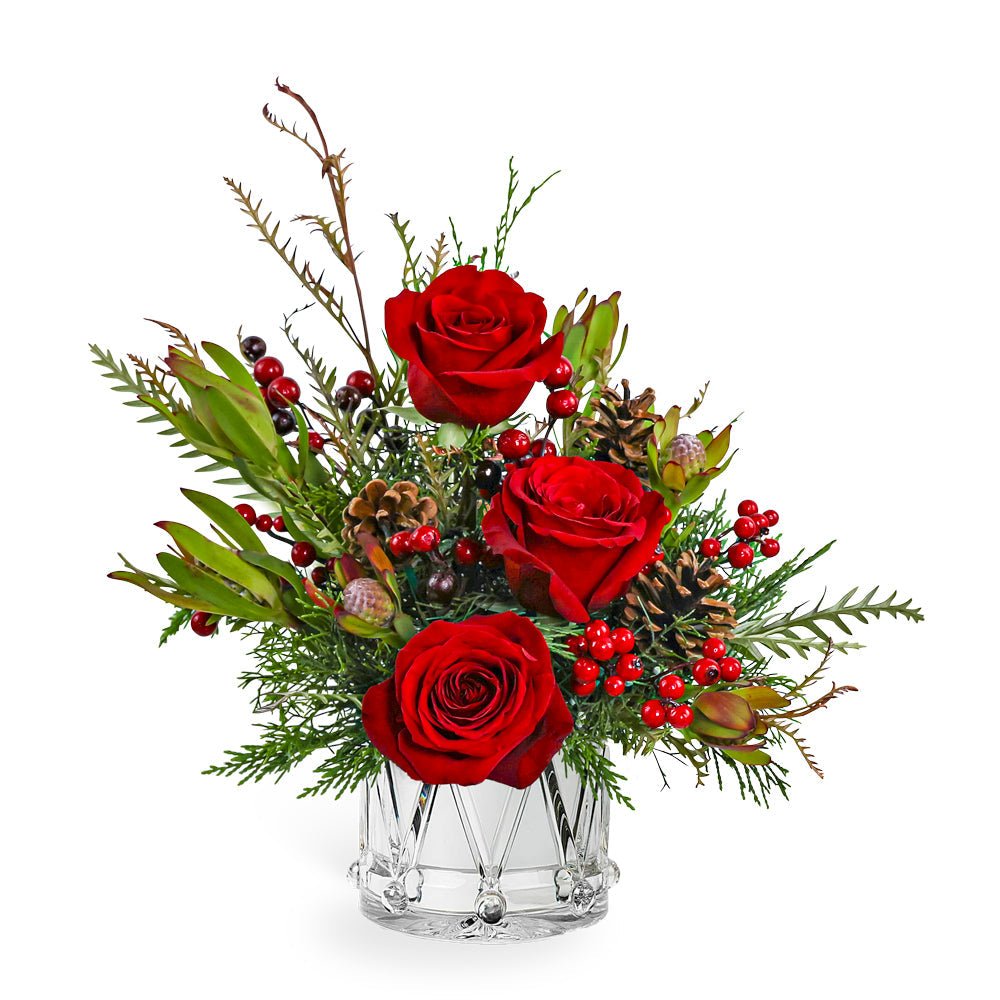 Redwood Holiday Drum - Anaheim Hills Florist