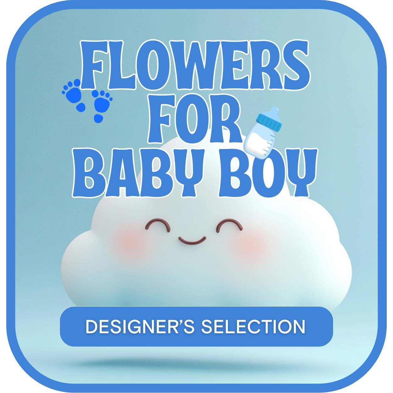 Designer's Selection Baby Boy - Anaheim Hills Florist