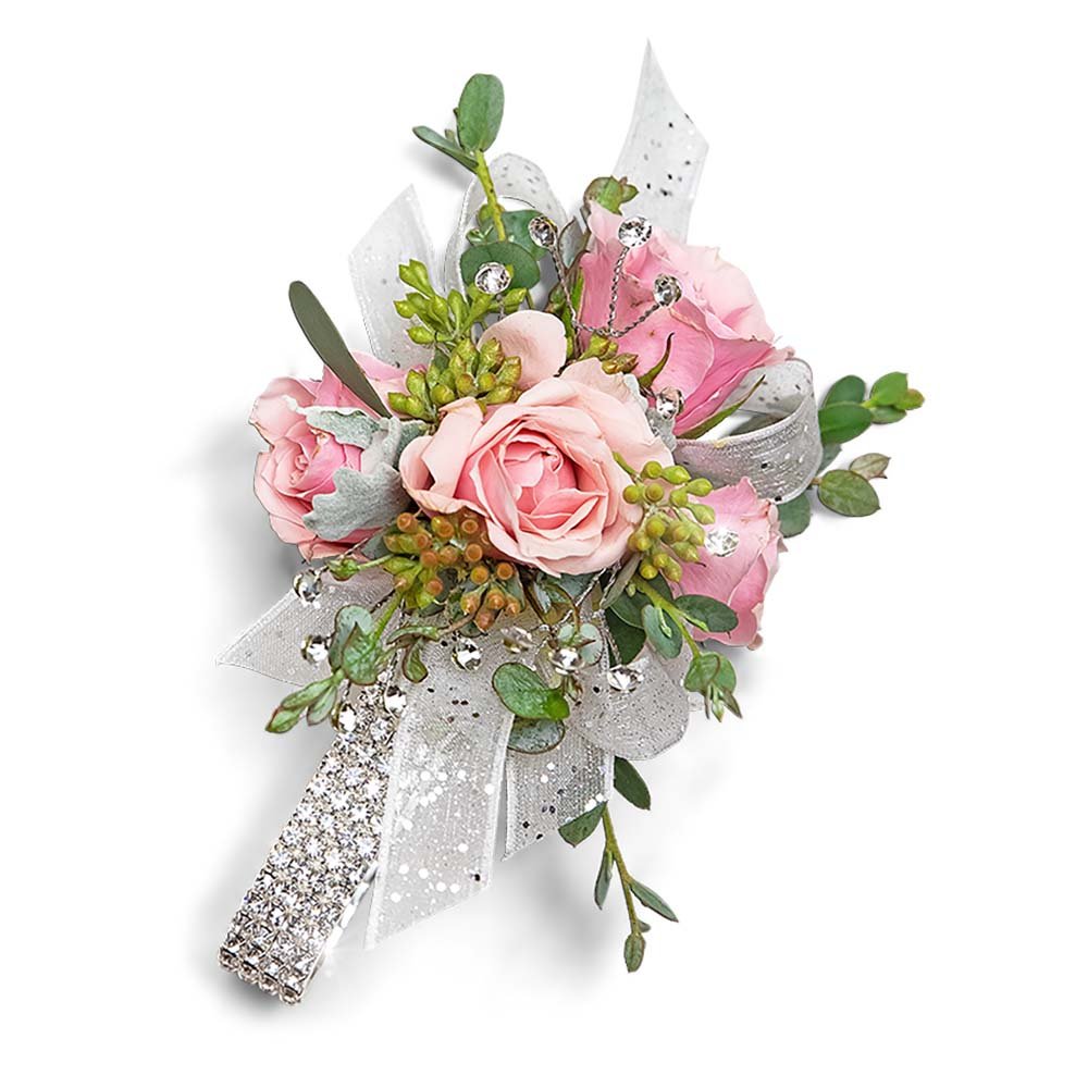 Glossy Corsage - Anaheim Hills Florist
