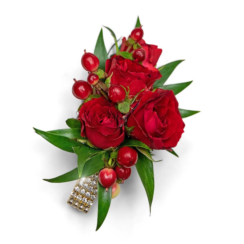 Crimson Corsage - Anaheim Hills Florist