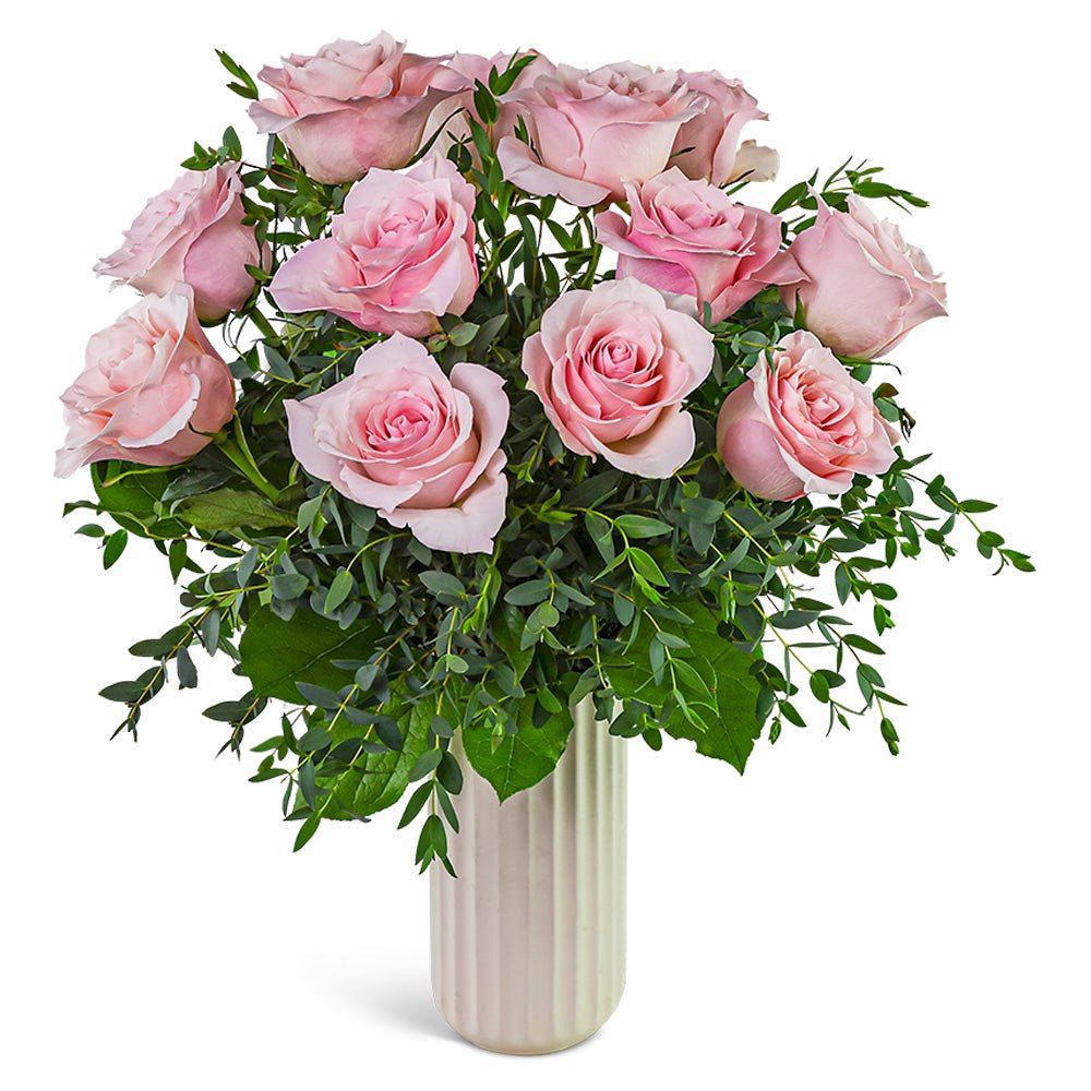 One Dozen Pink Cloud Roses - Anaheim Hills Florist