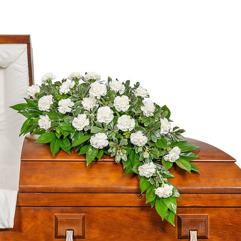 Wings of Peace Casket Spray - Anaheim Hills Florist