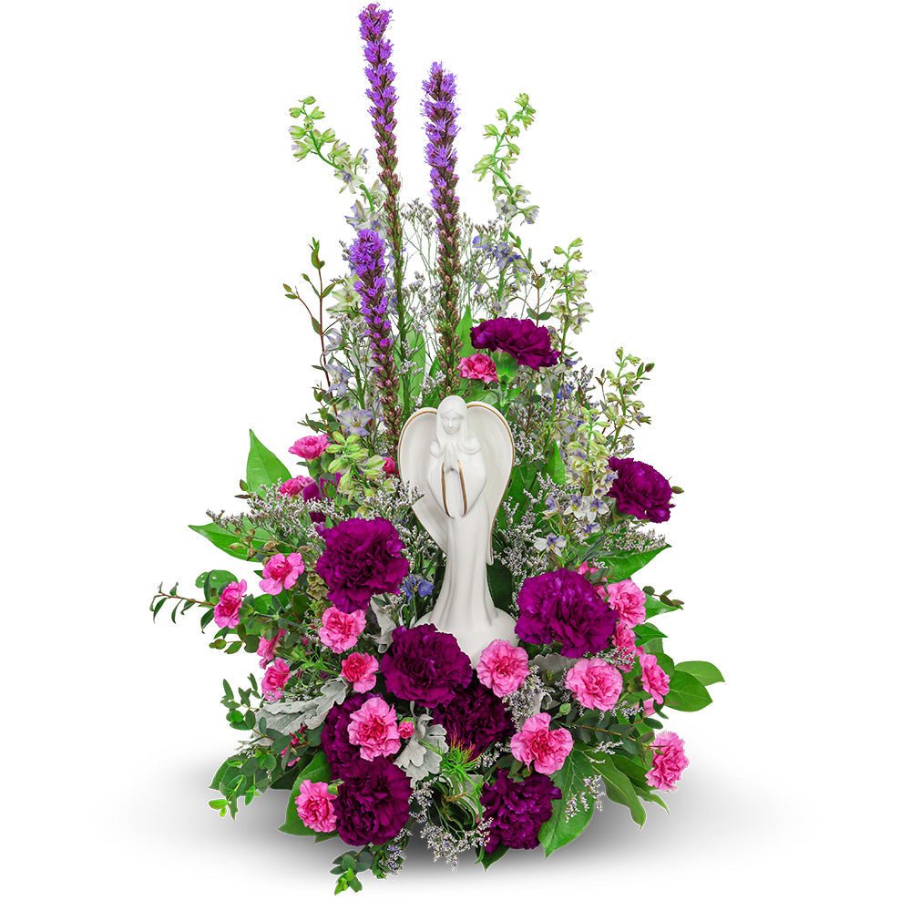 Eternal Embrace with Teleflora Angel Keepsake - Anaheim Hills Florist