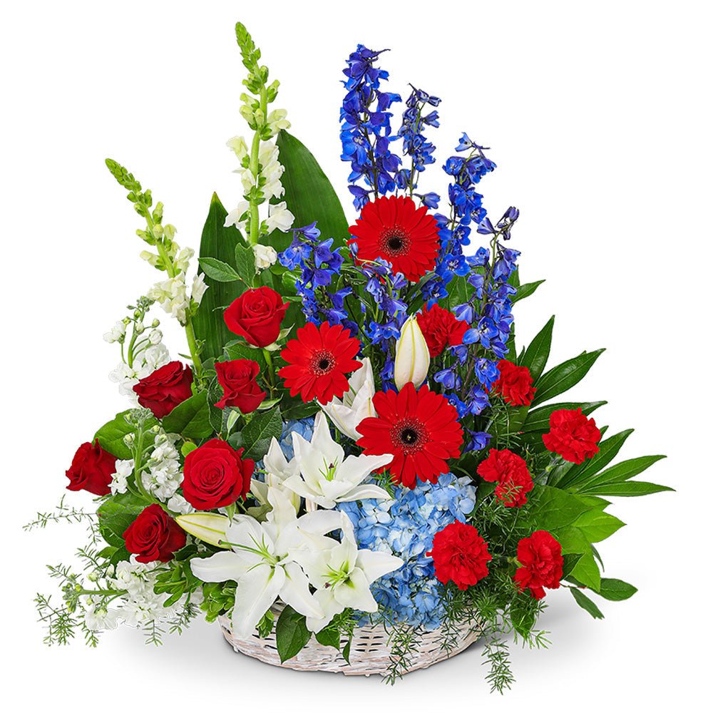 Stars and Stripes Forever Basket - Anaheim Hills Florist
