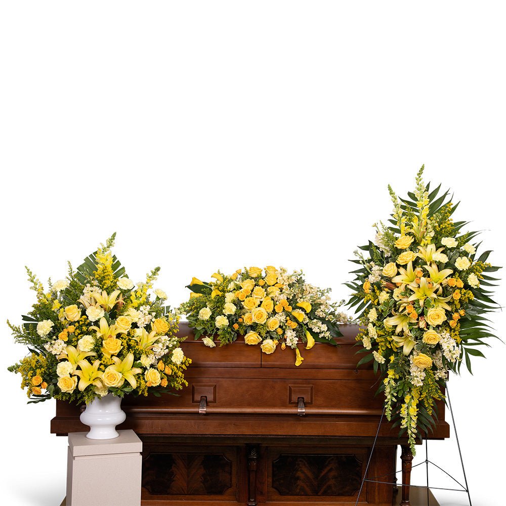 Radiant Remembrance Trio - Anaheim Hills Florist