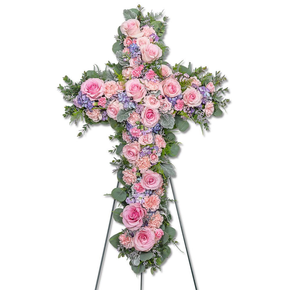 Glorious Garden Cross - Anaheim Hills Florist