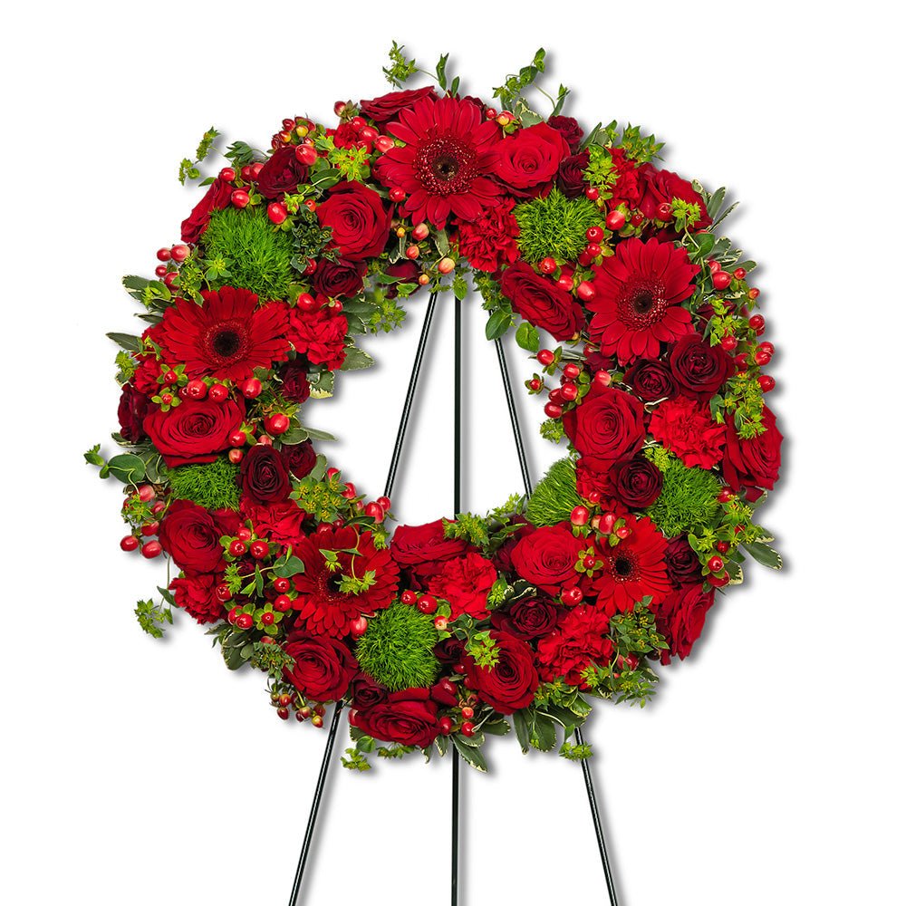 Infinite Love Wreath - Anaheim Hills Florist