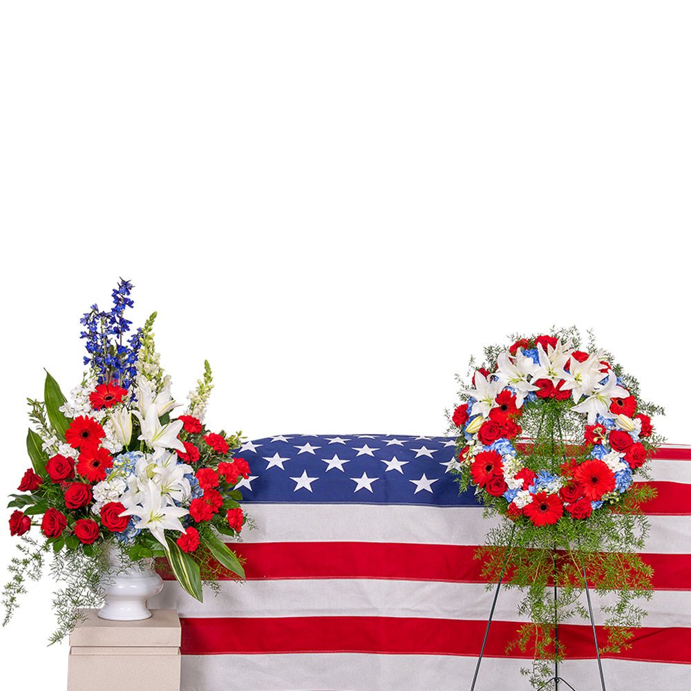 United in Freedom Duo - Anaheim Hills Florist