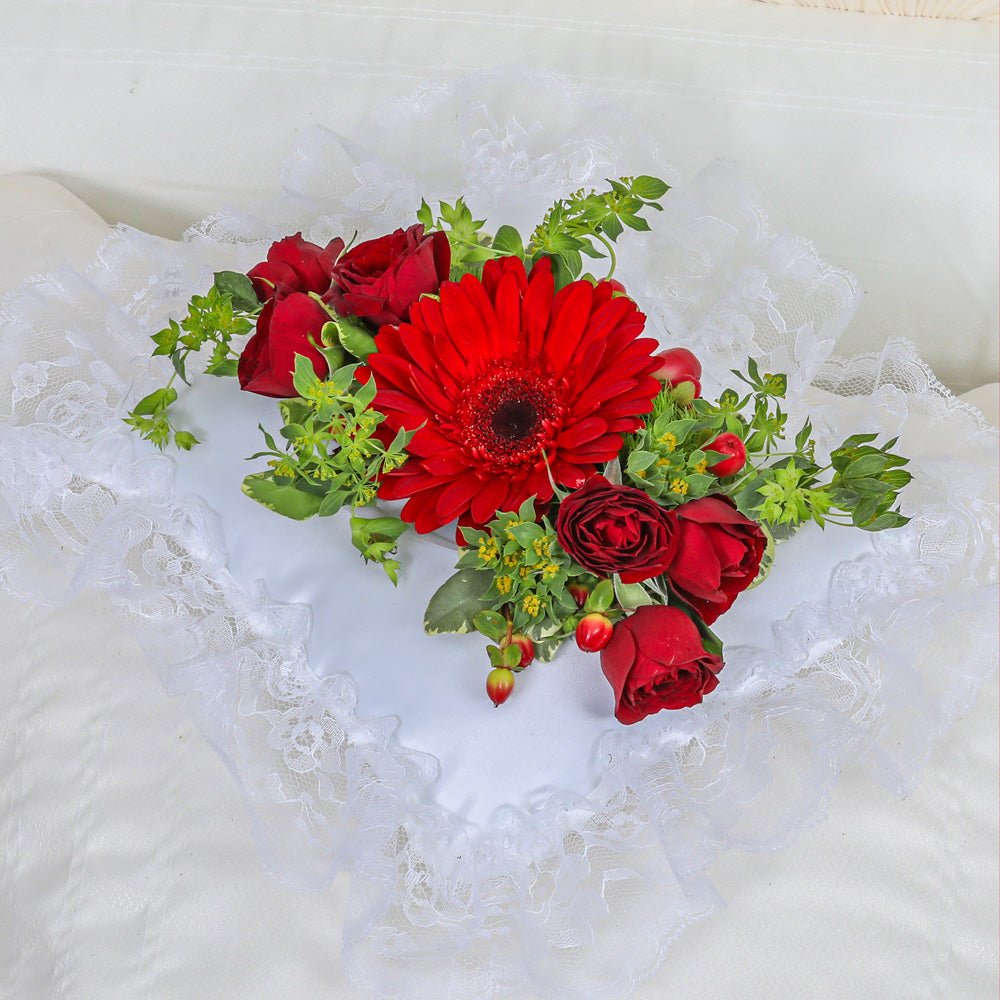 Floral Rectangle Pillow - Anaheim Hills Florist