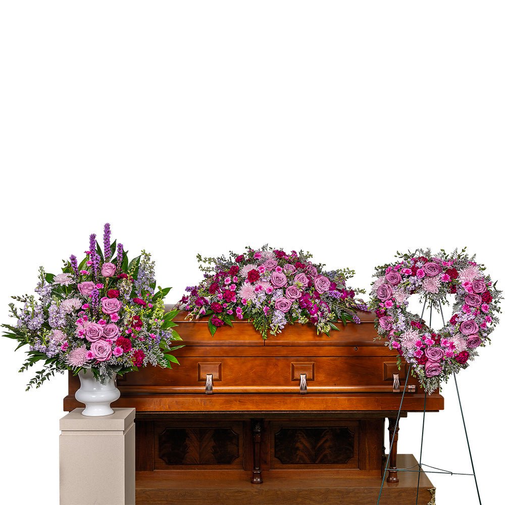 Eternal Embrace Trio with Heart - Anaheim Hills Florist