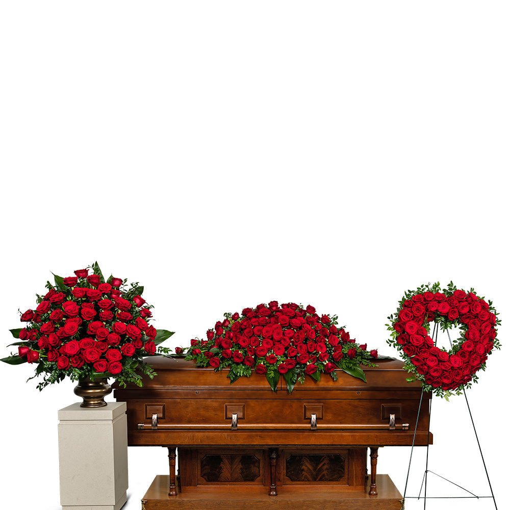 Everlasting Beauty Trio with Heart - Anaheim Hills Florist