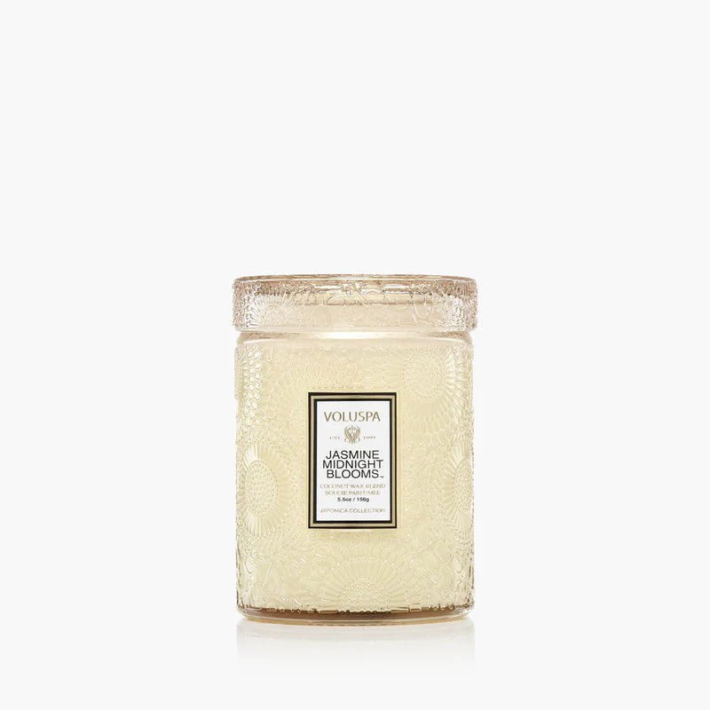 Voluspa Jasmine Midnight Blooms Jar - Thumbnail 2